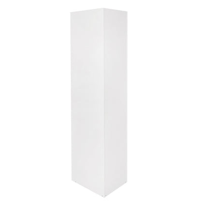 Fém dupla fém dupla fém gardróbszekrény szekrény szürke, biztonsági ajtóval, 2 polccal, rúddal, tükörrel és szellőzővel 1800x450x380mm Breckner Germany