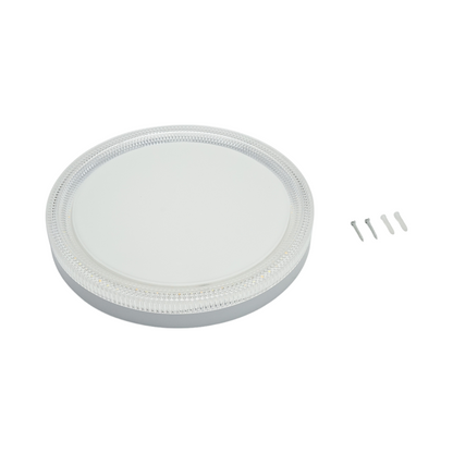 Kerek LED mennyezeti lámpa 48W, 220V szabályozható fény 3CCT 3000K/4000K/6500K 300x40mm IP20