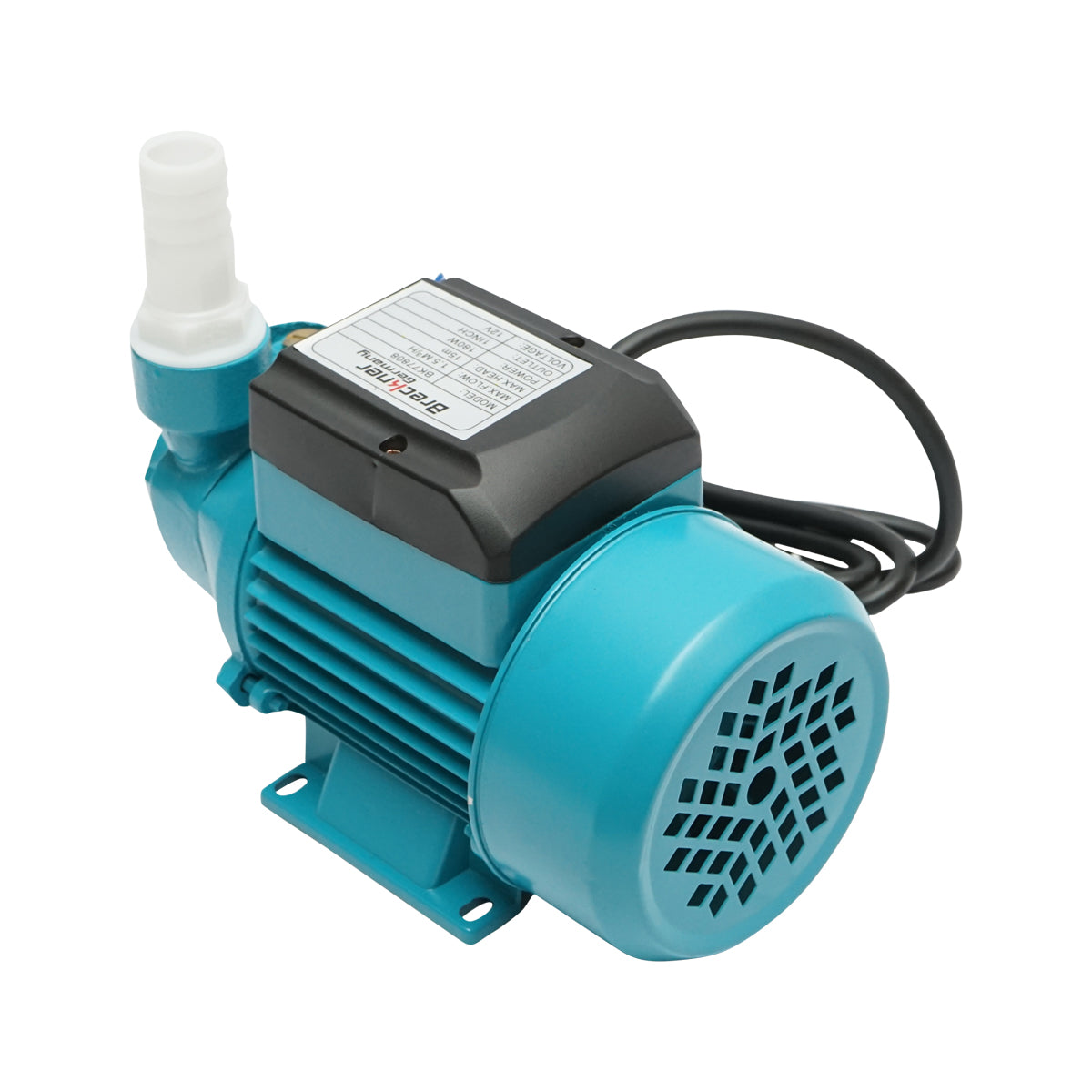 Felszíni vízszivattyú 180W, 12V áramlási sebesség 1,5m3/h napelemes panelhez Breckner Germany