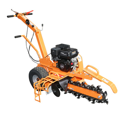 Árokfúró gép 7 HP munkaszélesség 100mm munkamélység 450mm THOR