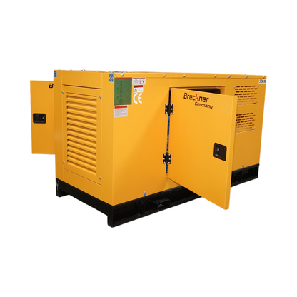 Háromfázisú hangszigetelt elektromos generátor 27.5KVA, 230/400V, Ricardo 30kW ZH4100D dízelmotorral és beépített ATS Breckner Germany