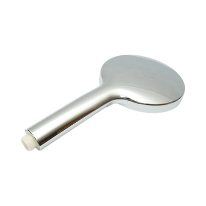 Kerek zuhanyfej, 3 funkció, szilikon fúvókák, fényes króm, műanyag 120x250mm