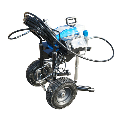 Professzionális airless festékszóró szivattyú dugattyúval és kefe nélküli motorral 2,6 kW, 220 V, áramlási sebesség 3,2 L/min, fúvóka 517, maximális nyomás 227 bar M32H