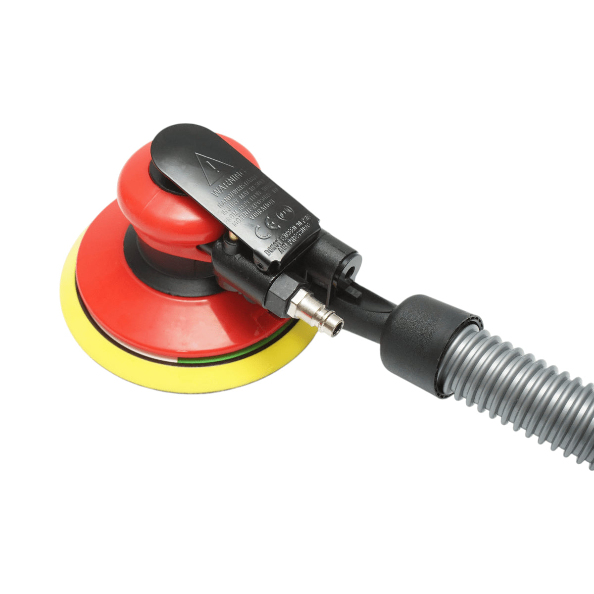 Pneumatikus orbitális csiszoló 125mm szívórendszerrel, fordulatszám 10000 rpm, körpálya 2.5mm, max. nyomás 6 bar Heavy Duty Heavy Duty