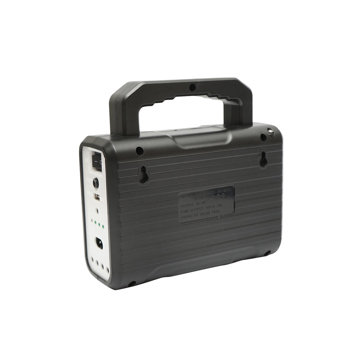 Hordozható LED világító készlet 3 izzóval / kivetítővel, napelemmel, FM rádióval, MP3-mal és 4500 mAhH akkumulátorral halászathoz, kempingezéshez GD-8028COB