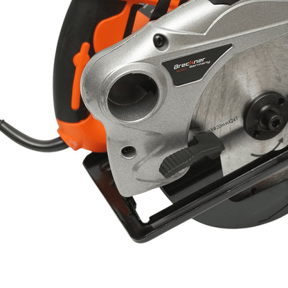 1600 W, 220 V, 185 mm-es tárcsa, 0–45° vágási szög, 4700 fordulat/perc Breckner Germany lézeres kézi körfűrész