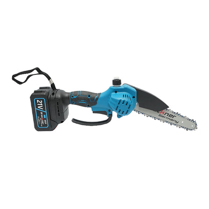 Mini elektromos fűrész 700W, 2 Li-ion akkumulátorral 21V/4Ah, 200mm (8 inch) Breckner Germany