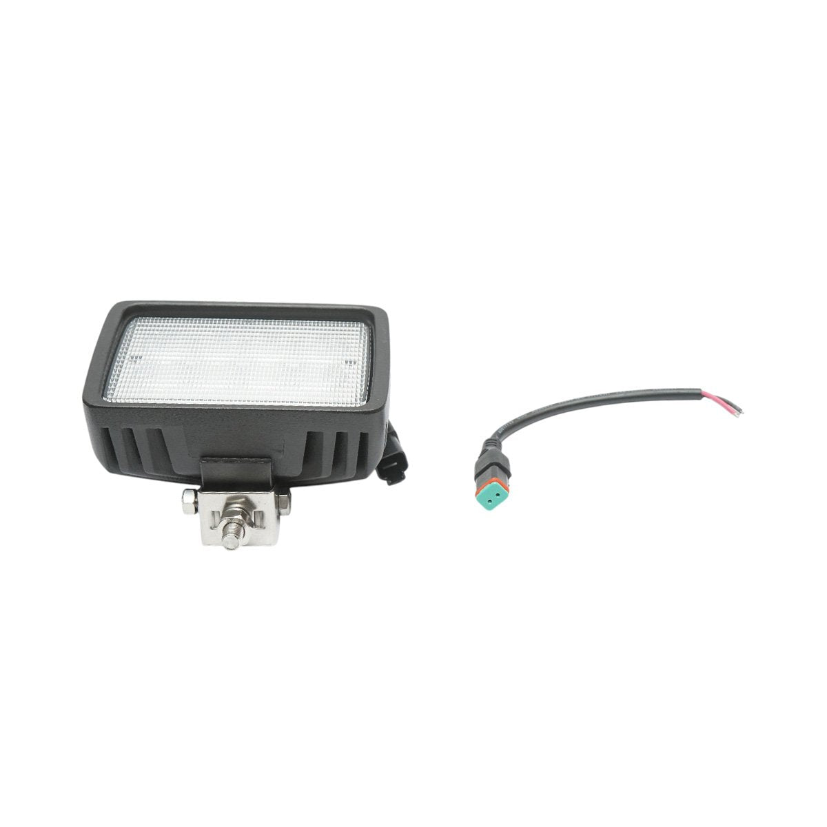 Téglalap alakú LED reflektor 65W, 24V John Deere 152x106mm OEM kód AT165110