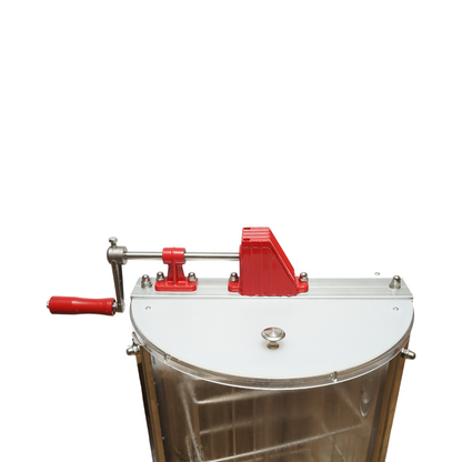 Kézi méhészeti centrifuga, pörgetőgép, átlátszó mézkiemelő 2 kerettel