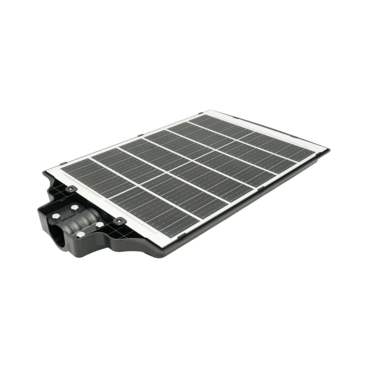 Napelemes LED közvilágítási lámpa 800W 25W-os napelem panellel, 20000mAh akkumulátor, mozgásérzékelő, távirányító, oszlopra szerelhető IP66 Breckner Germany