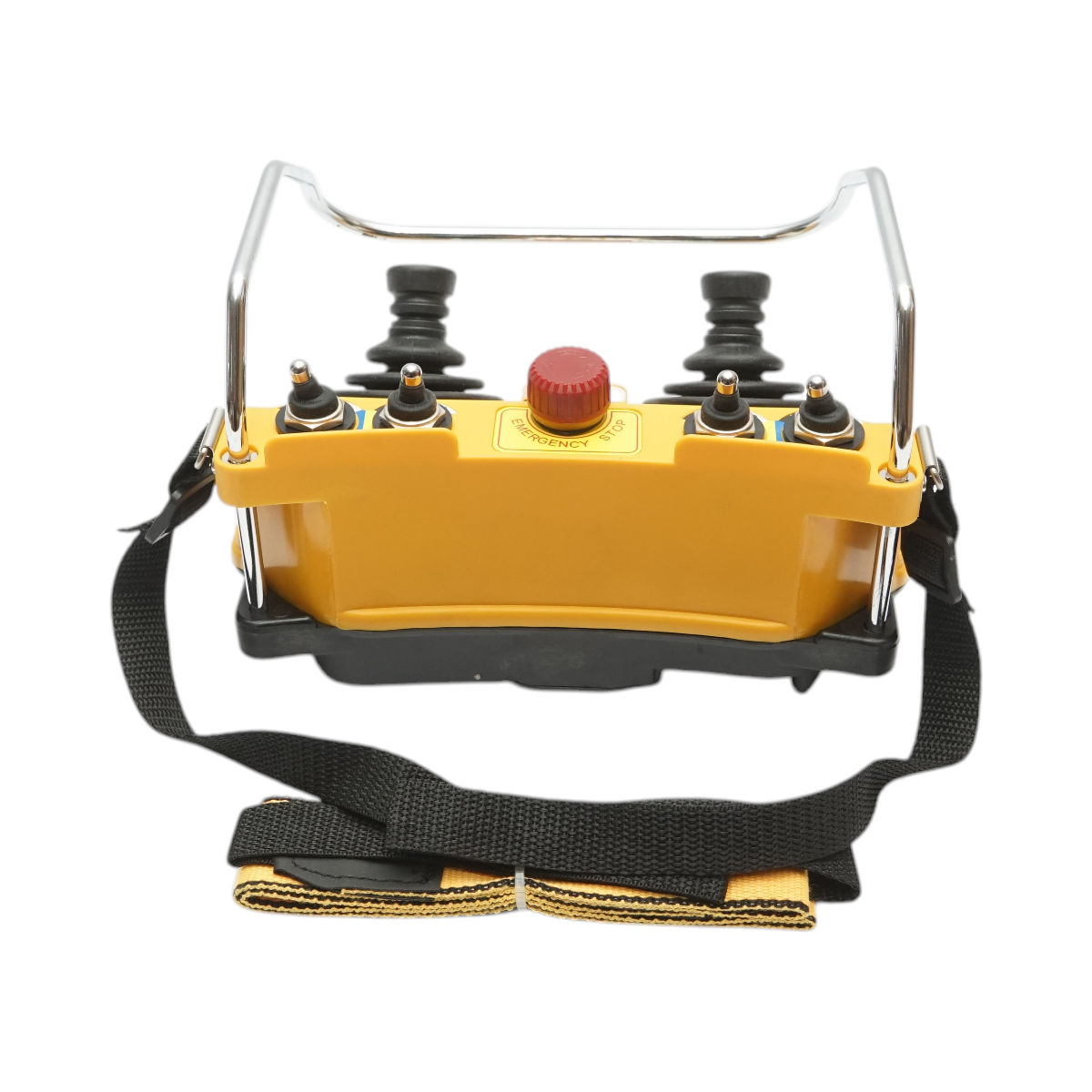 380 V-os váltakozó áramú vezeték nélküli ipari távvezérlő kettős joystickkal és IP65 gombokkal Breckner Germany