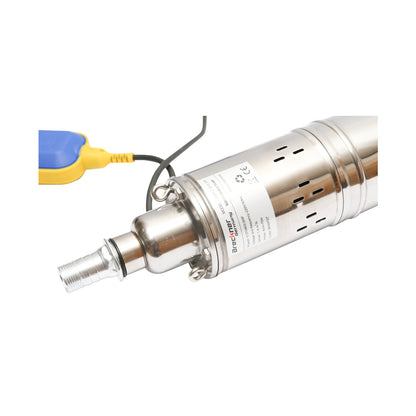 Merülő vízszivattyú D100mm úszóval, 30l/min, 50m, 220V, 370W 4QGD1.2-50-50-50-0.37F Breckner Germany