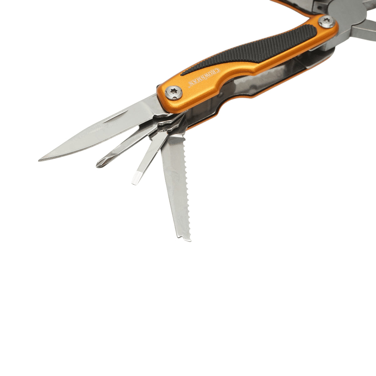 Crownman rozsdamentes acél 9 az 1-ben összecsukható multifunkciós fogó 160mm Crownman