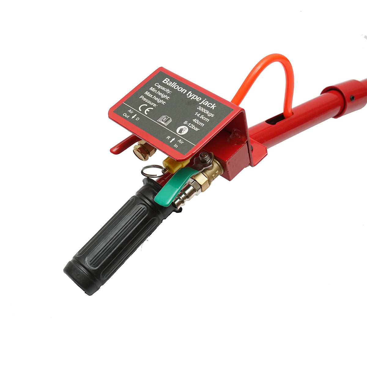 Professzionális pneumatikus emelő hosszú nyéllel 150-400mm 3T