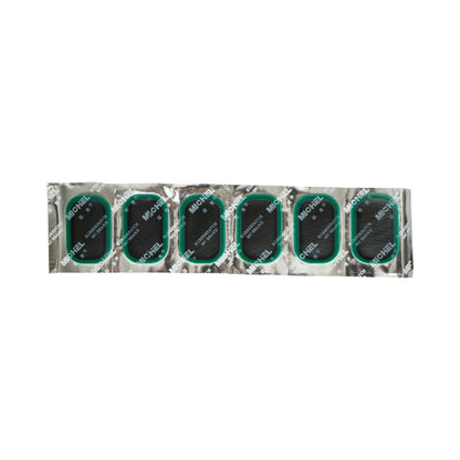 24 darabos ovális gumifolt szett 35x52mm + 1 db 20ml ragasztó tubus légumlőkhöz L-24 Michel