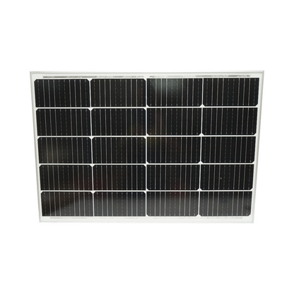 LED lámpa 4500lm, 6500K napelemes panellel 70W, LiFePO4 3.2V/60Ah akkumulátor, mozgásérzékelő és távirányító IP66 Breckner Germany