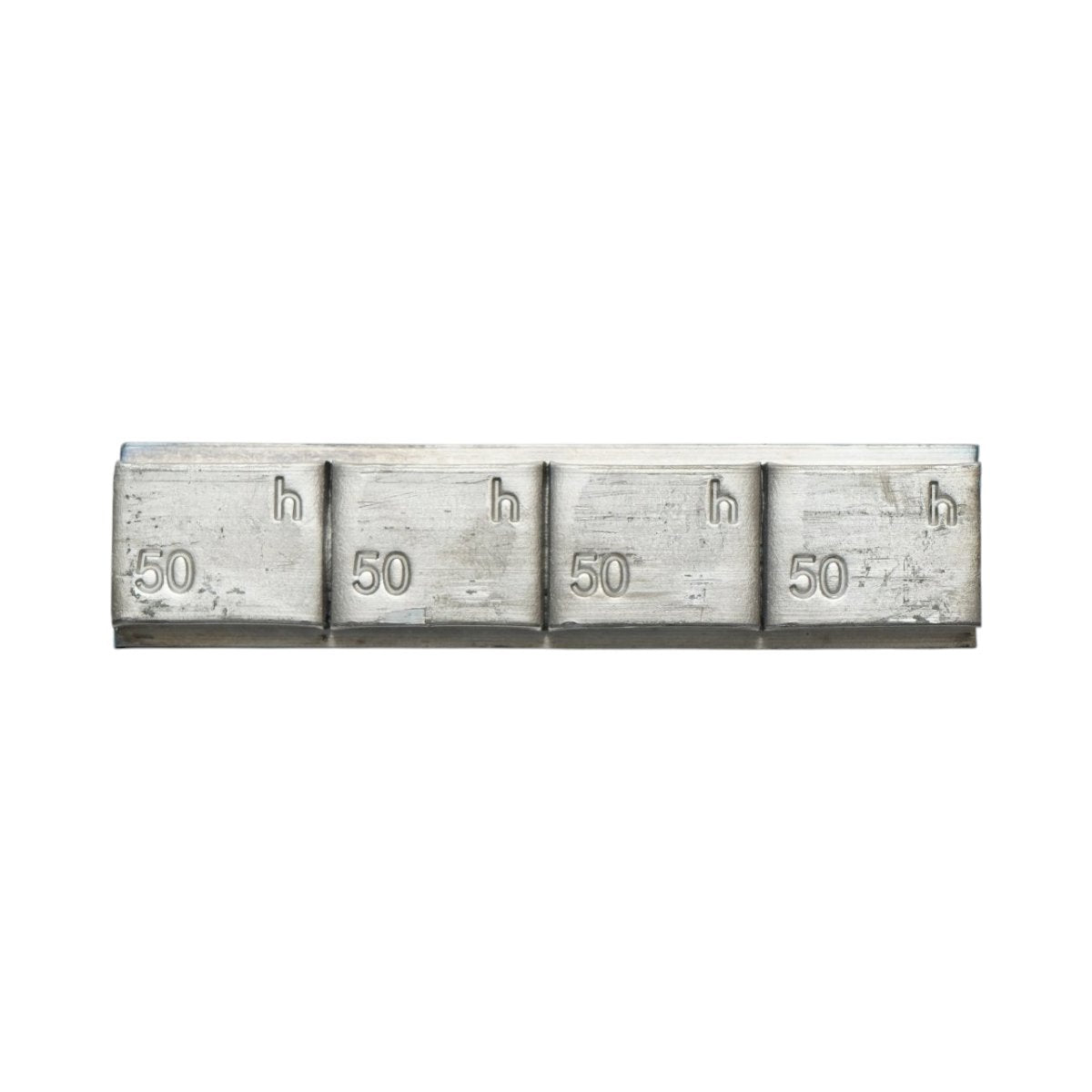 Öntapadós ólom ellensúlyok kerékegyensúlyozáshoz teherautók, gépek, buszok számára Pb 50g (50gx4 db) 20 szalag/doboz Breckner Germany