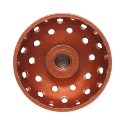 Polírozó sapka gumiabroncsokhoz 50mm, szemcseméret 65, 3/8 inch szár