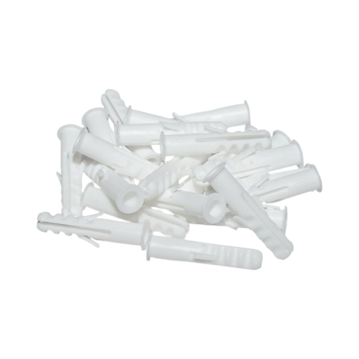 Univerzális műanyag dübel fehér 6x30mm 100 db/szett