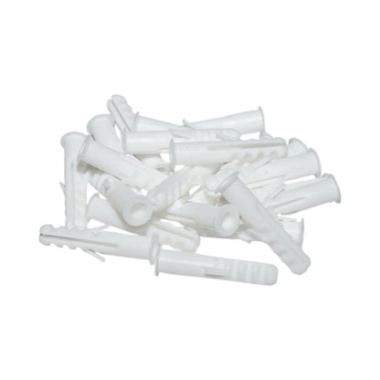 Univerzális műanyag dübel fehér 6x30mm 100 db/szett
