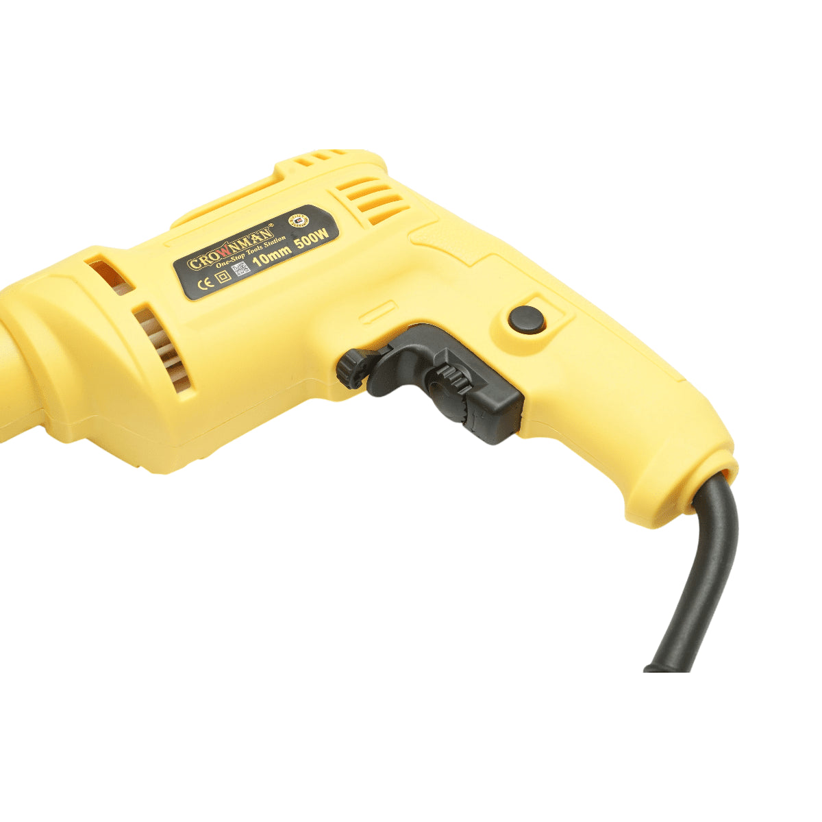 Crownman fúró- és csavarhúzó 500W, 10mm-es gyorsfúró, 3300rpm Crownman