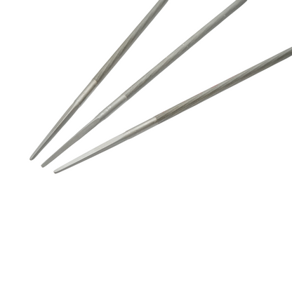 3 darabos kerek élező készlet láncfűrész láncélező 5.5x200mm