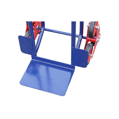 Szállító kocsi lépcsőn, lépcsőn, 6 kerékkel max 150Kg