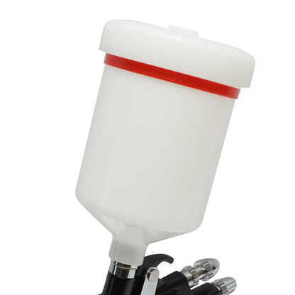 Sűrített levegős festékpisztoly 500ml, 1.3mm fúvóka, 180ml/perc teljesítmény, max. 4 bar nyomás