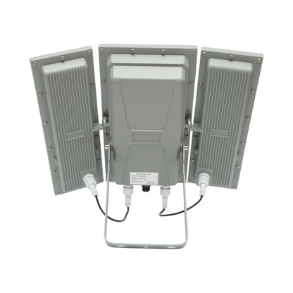 LED lámpa 2400lm, 6500K napelemes panellel 40W, LiFePO4 3.2V/30Ah akkumulátor, mozgásérzékelő és távirányító IP66 Breckner Germany