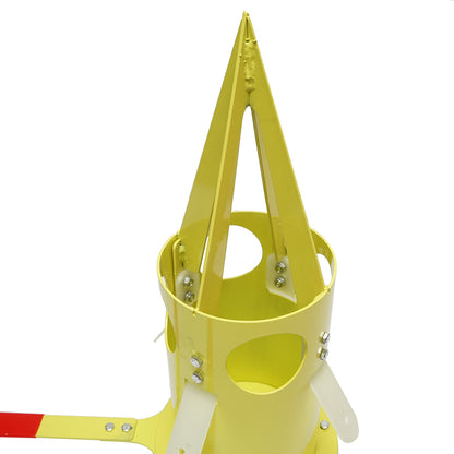 BIG-BAG zsák leeresztő, átmérő 180 mm, maximális kapacitás 600 kg/perc