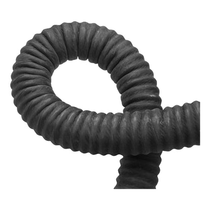 Rugalmas hűtőtömlő int. 38,1x700mm gumiból, textilbetéttel és fémspirállal, 12 Bar Breckner Germany