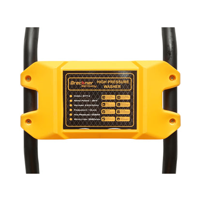 Magasnyomású mosó 1,8KW/220V, 100 bar, 10 L/min áramlás tömlővel és szórópisztollyal Breckner Germany