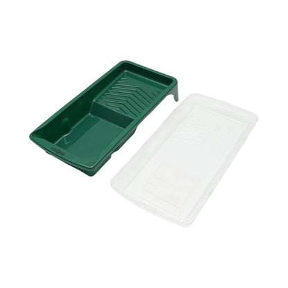 Festés és tapétázás szett 10cm-es sablon, 2 gyapjú henger, 2 szivacs henger, 38mm ecset, spatula, kézi keverő, festéktálca, 10 darabos tartalék tálca Breckner Germany
