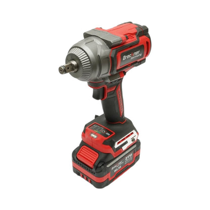 Ütvecsavarozó, légkulcs 1/2 inch 900W, 2 akkumulátor 21V, 4Ah Li-ion, LED, Brushless, 1100Nm, 0-1400/1900/2400rpm Breckner Germany