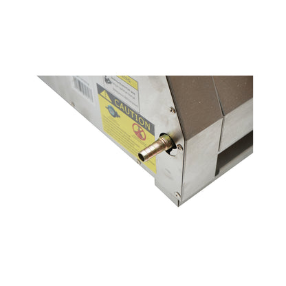 Kemping grillsütő grill 2 égővel és 1 főzőfelülettel 676x400x185mm