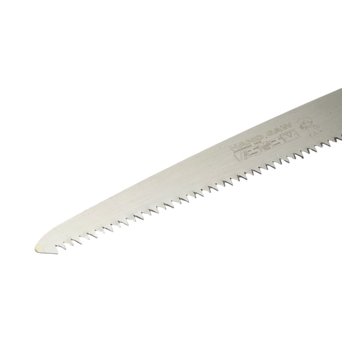 Kerti kézifűrész 270mm, védőburkolat, acél penge, műanyag markolat