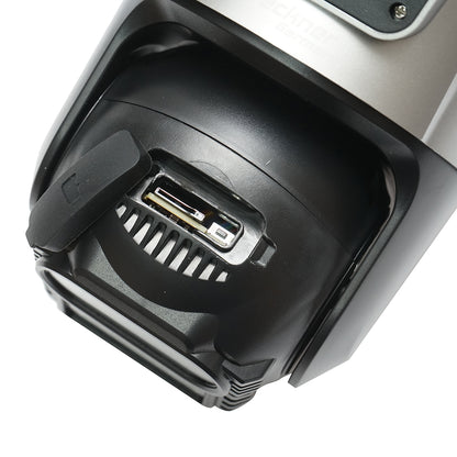 6 MP-es kettős objektíves megfigyelő kamera, P2P WIFI 2.4G, 360 fokos PTZ forgatás mozgásérzékelővel, szirénával, emberérzékeléssel és iCSee alkalmazással.