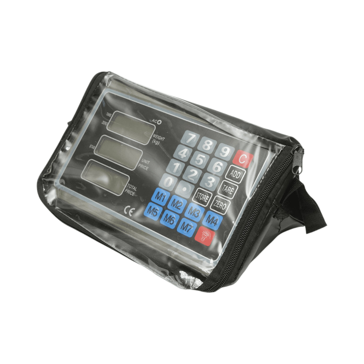 Elektronikus vezeték nélküli platform padlómérleg 32x42cm WiFi kijelzővel 150Kg