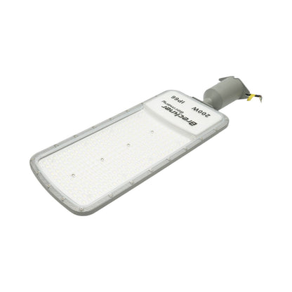 LED közúti világítólámpa 200W, 100-265V, 6500K, 22000lm oszlopra szerelhető 590x200x25mm IP66 Breckner Germany