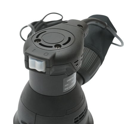 Professzionális excentrikus orbitális csiszoló 125mm, 350W, 220V, porgyűjtő zsák, 6 fokozatú sebesség 8000-12000rpm