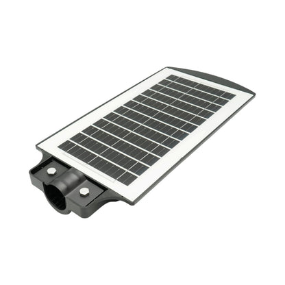 Napelemes LED közvilágítási lámpa 100W 12W-os napelem panellel, 8000mAh akkumulátor, mozgásérzékelő, távirányító, oszlopra szerelhető IP65 Breckner Germany