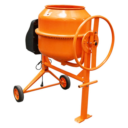 Betonkeverő 550 W, 140 l tál térfogat, öntöttvas fogaskerék és korona, 48 kg Breckner Germany