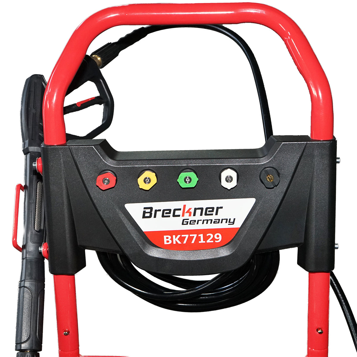Benzines magasnyomású mosó 7.5CP, 220 Bar, 510l/H tömlővel és szórópisztollyal Breckner Germany