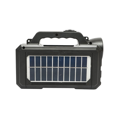 Hordozható LED világító készlet 2 izzóval / reflektorral, napelemmel és 4000 mAhH akkumulátorral halászathoz, kempingezéshez GD-8077