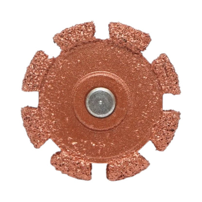 Csiszolókorong gumiabrazív 50x7mm, K36 szemcseméret, 3/8 inch hatszögletű szár