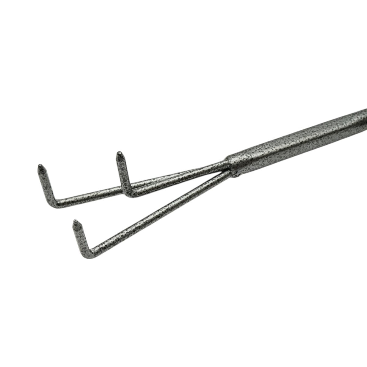 3 karommal rendelkező kertészeti kultivátor, kaparó, rozsdamentes acélból 65x370mm, ergonomikus PP nyél Crownman