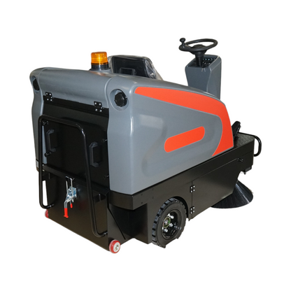 Utcatakarító gép szívórendszerrel 48V/80Ah, 2.2kW, söprési szélesség 1380mm, gyűjtőkosár 120L, termelékenység 8000 m²/h