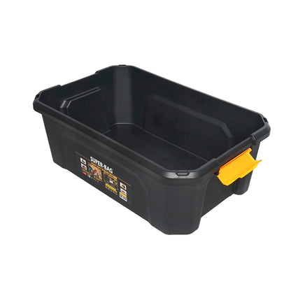 Nagy teherbírású tárolódoboz fedéllel 30L 580x380x200mm