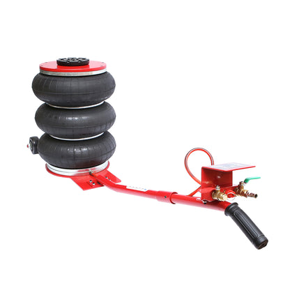 Professzionális pneumatikus emelő 145-400mm légpárnával, üzemi nyomás 8-12Bar. maximális terhelés 5T Breckner Germany