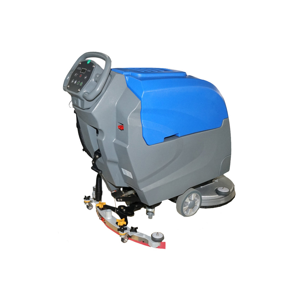 Ipari padlótisztító gép 24V/100Ah, 500W, kefe 510mm, vízlecsapó 850mm, termelékenység 2000 m²/h